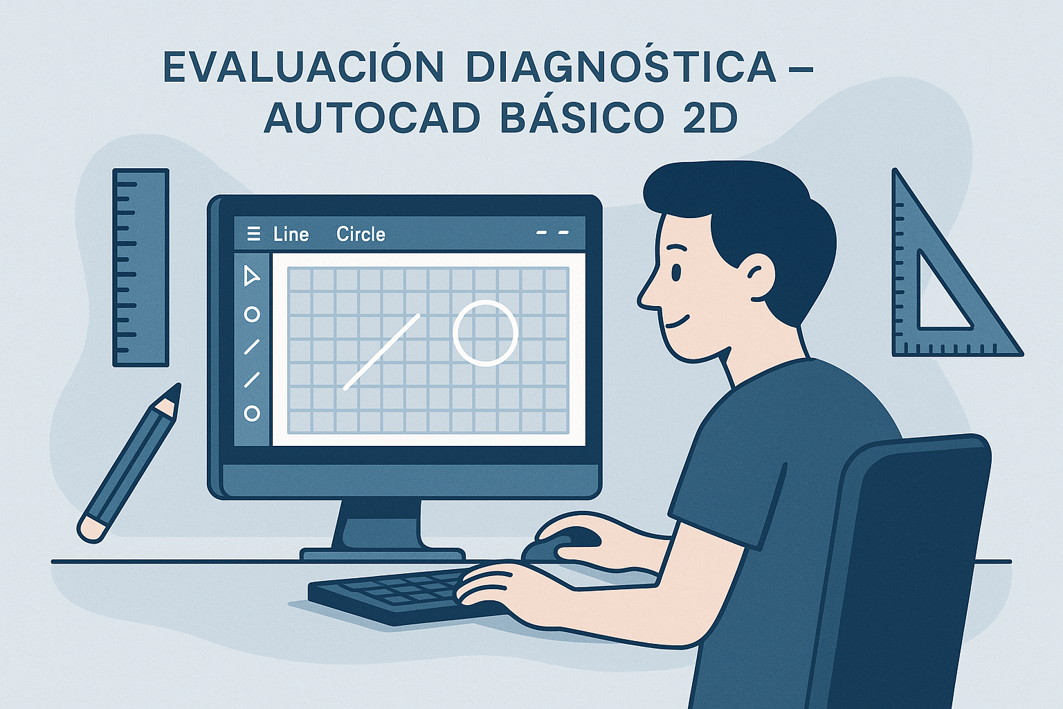 Examen de verificacion de requisitos para AutoCAD Básico