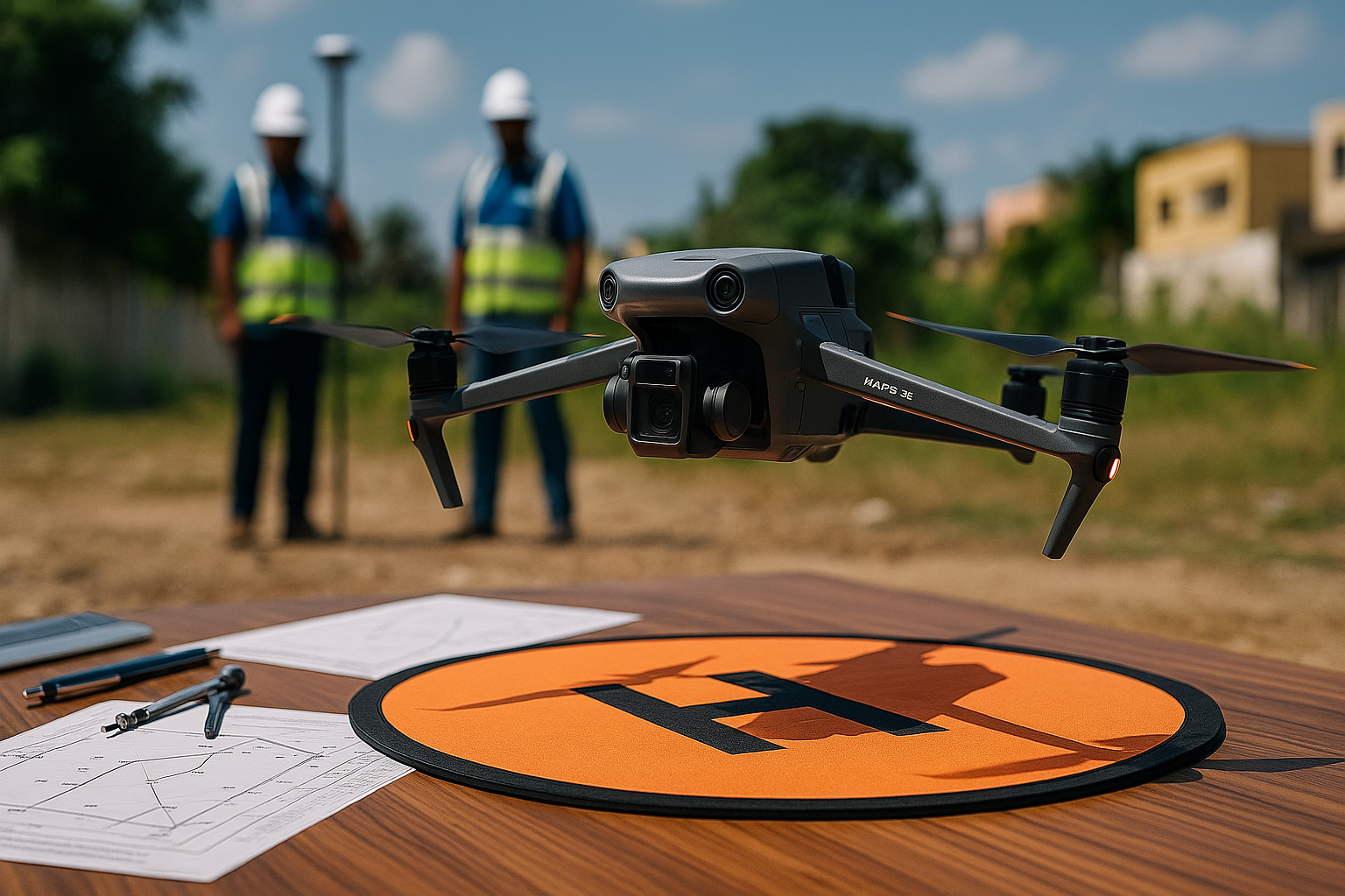 Manejo de dron para la generación de ortofotos