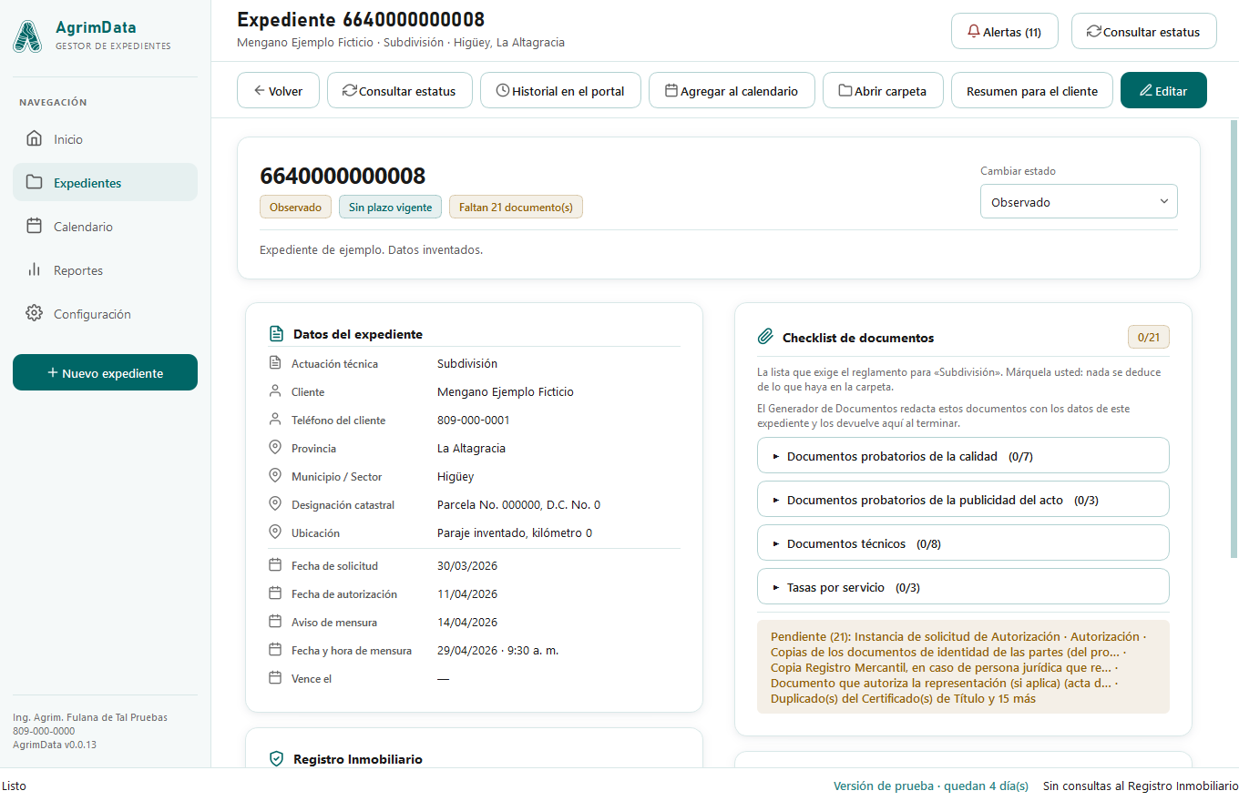 Gestor de Expedientes · Guía de uso
