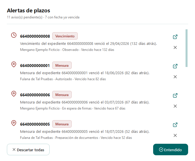 Gestor de Expedientes · Guía de uso