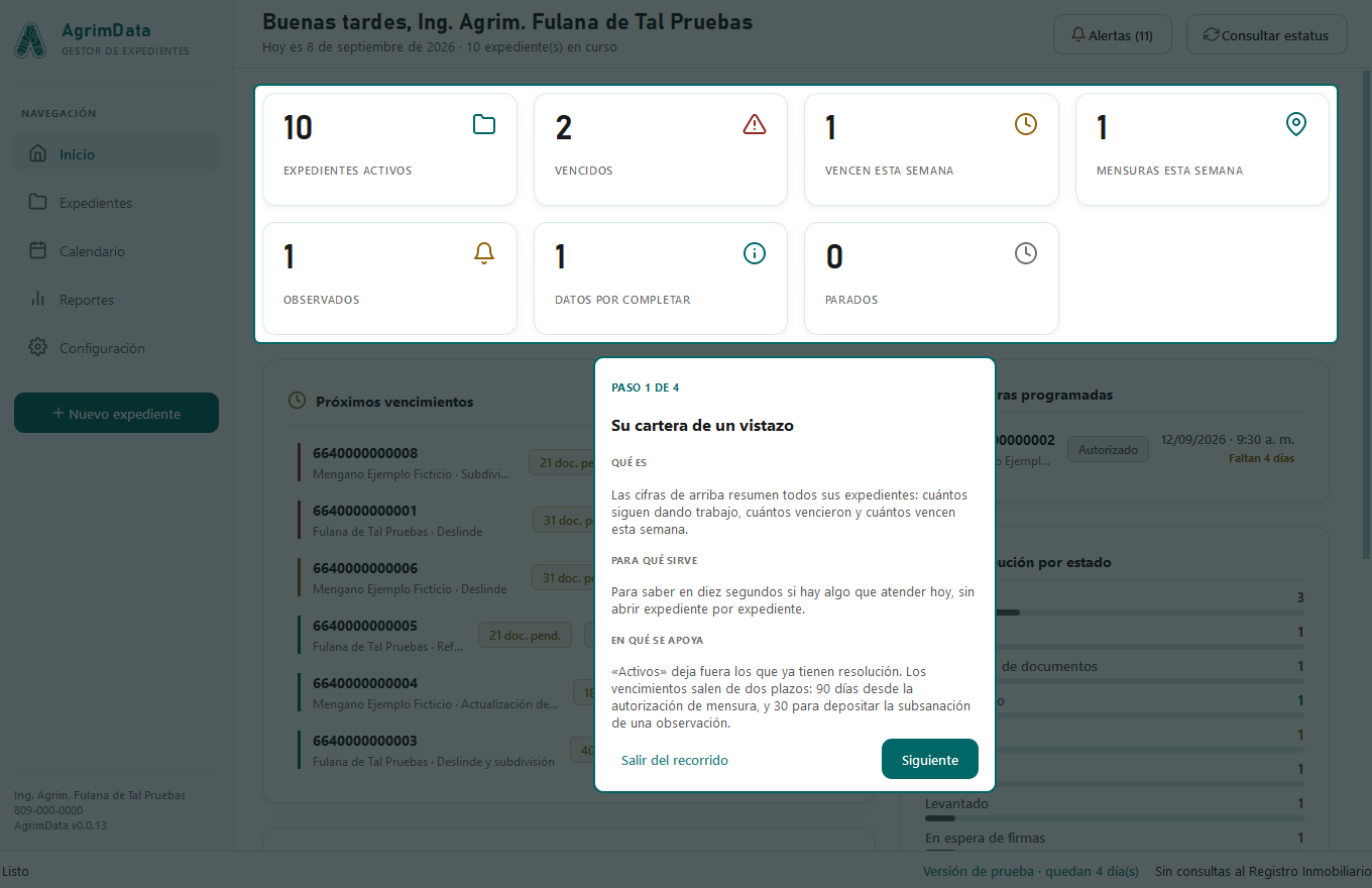 Gestor de Expedientes · Guía de uso