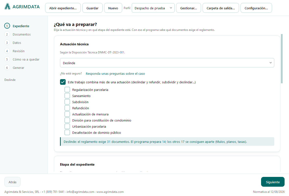Generador de Documentos · Guía de uso