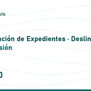 Lámina del curso Preparación de Expedientes de Deslinde y Subdivisión